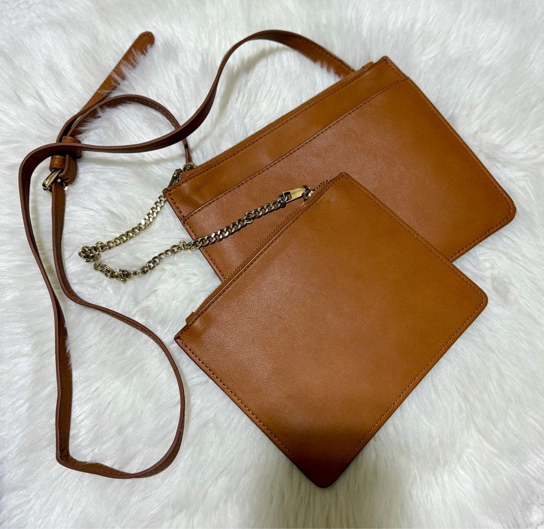 Forever 21 sling bag (Category: Cross-body Bags) located in Taguig. Submitted by cathtorre21 (Listing ID 1361434002, Image 1). Description: Brand New Genuine Forever 21 sling bag Color Brown.