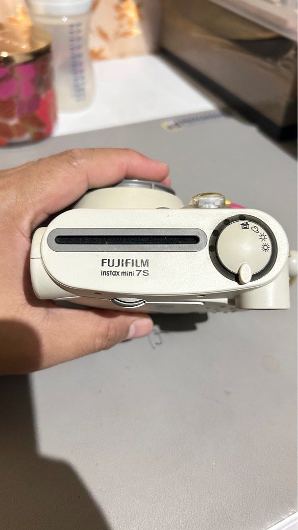 Fujifilm Instax mini 7as (Category: Cameras) located in Pasig City. Submitted by crazy_jef (Listing ID 1361463427, Image 3). Description: Fujifilm Instax mini 7S *Battery operated. *comes with 6 available film *what you see is what you get. *No issue. *Pick-up location Eastwood weekdays and within Pasig area on weekends. .