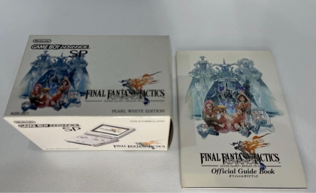Gameboy Advance SP final fantasy, Video Gaming, Video Game Consoles ...