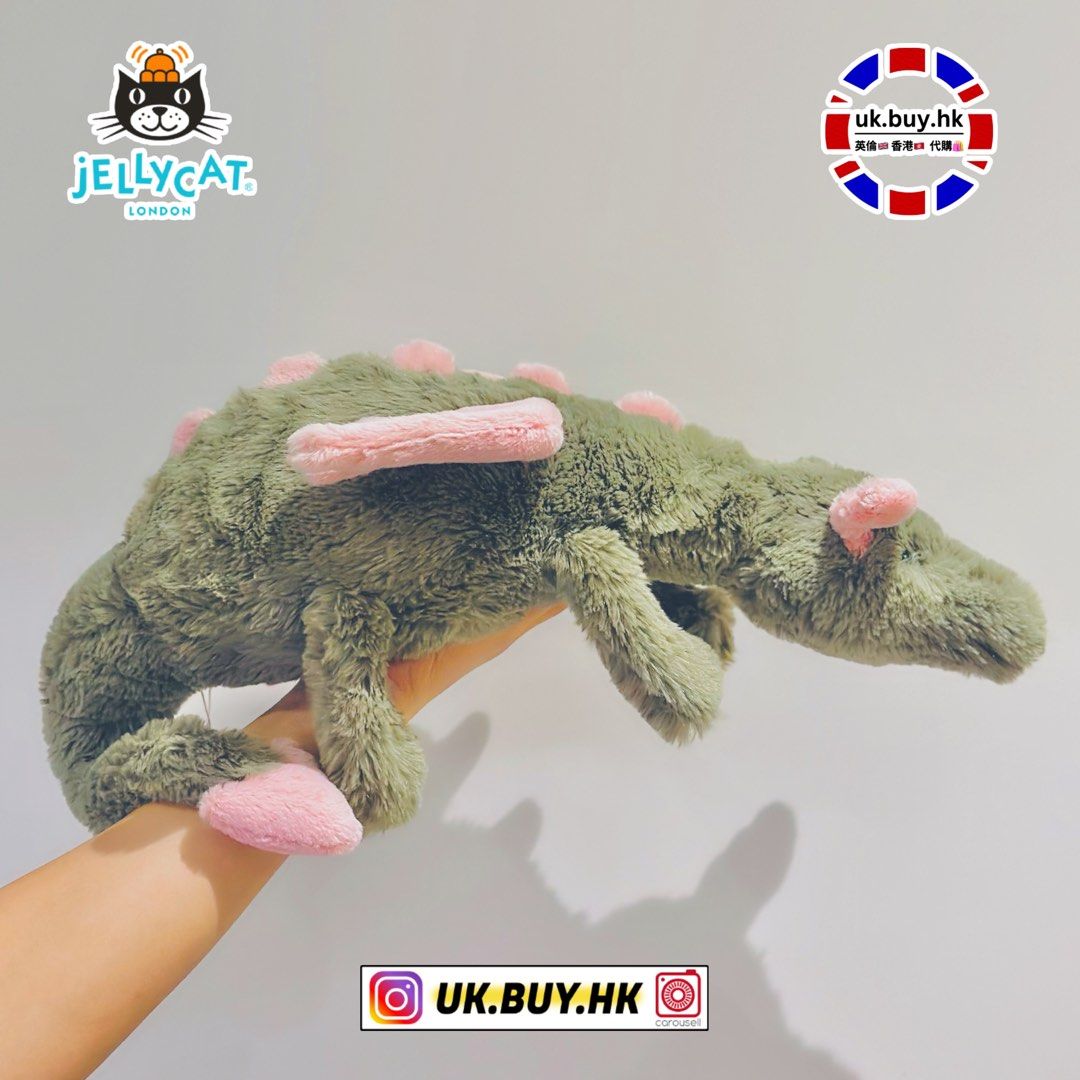 Jellycat 抹茶龍Malachy Dragon, 興趣及遊戲, 玩具& 遊戲類- Carousell