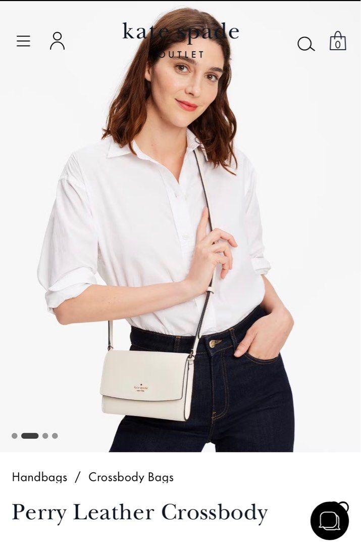 Kate Spade Perry Saffiano Leather bag (Category: Shoulder Bags) located in Naga. Submitted by threads_and_treats92 (Listing ID 1361387726, Image 2). Description: Used once only Bought in the US Retails for ₱12000+ in Zalora .