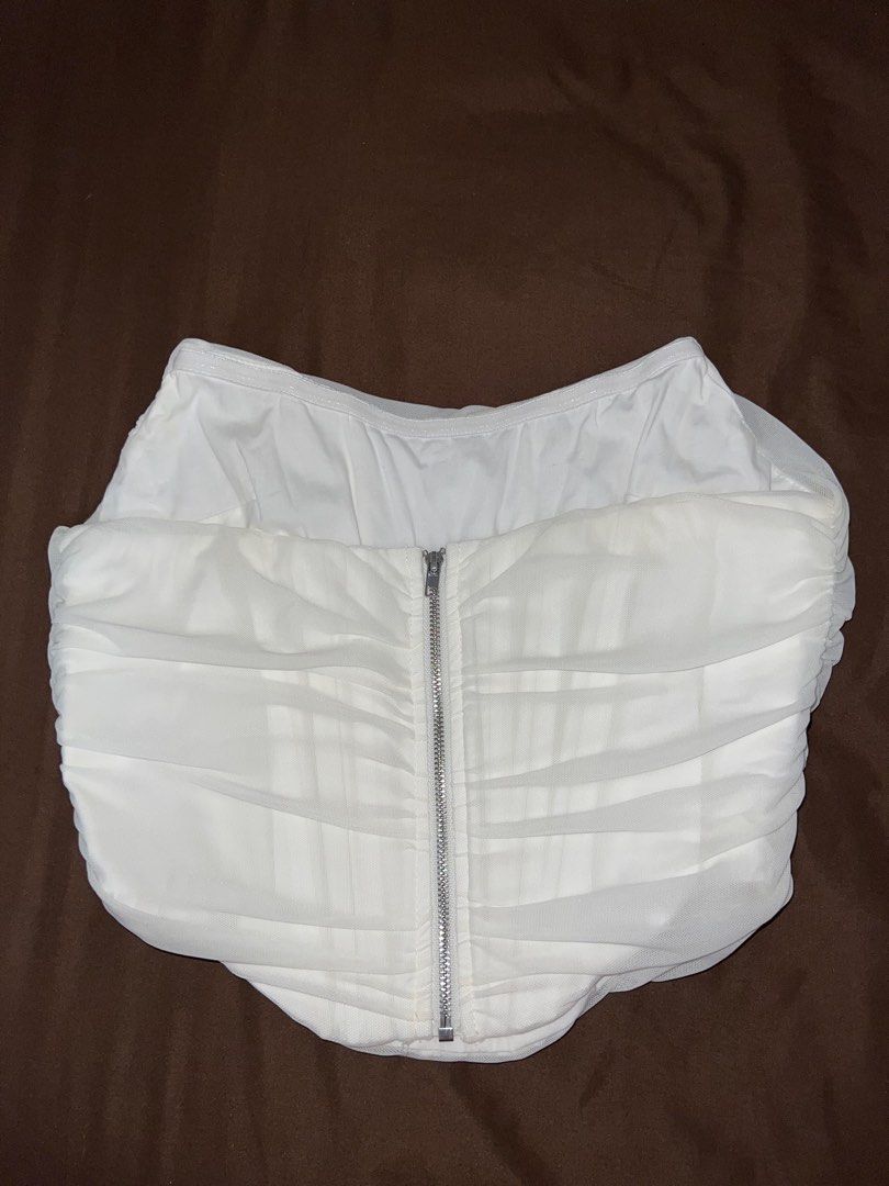 Mesh Corset Top (Category: Others Tops) located in Pasay City. Submitted by cartmaxxing (Listing ID 1361469784, Image 2). Description: I only wore it once at a company party no chafing or poking from the boning or stitching..