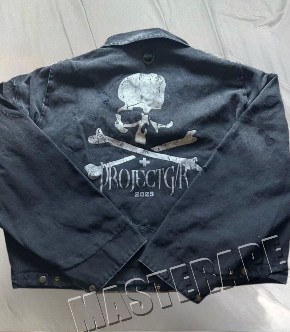 mastermind japan world mmj mmw x project GR G/R distressed canvas work ...