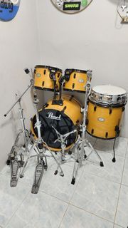 Pearl Vision Birch Drumset+Free Floating piccolo snare drum