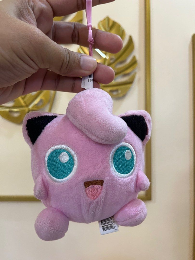 Pokemon Plushie Charm Jigglypuff (Category: Plushies & Soft Toys) located in Magarao. Submitted by clouds.toy.collection (Listing ID 1361457269, Image 2). Description: With small damage need to stitch or glue Dm lang po for more pics or video/vc. Items coming from Magarao Camarines Sur. Can do meet in SM Naga. Can do nationwide shipping via J&T or LBC. SF will be shouldered by the buyer. .