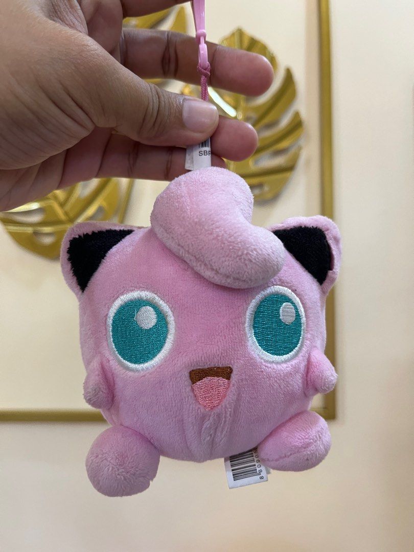 Pokemon Plushie Charm Jigglypuff (Category: Plushies & Soft Toys) located in Magarao. Submitted by clouds.toy.collection (Listing ID 1361457269, Image 1). Description: With small damage need to stitch or glue Dm lang po for more pics or video/vc. Items coming from Magarao Camarines Sur. Can do meet in SM Naga. Can do nationwide shipping via J&T or LBC. SF will be shouldered by the buyer. .