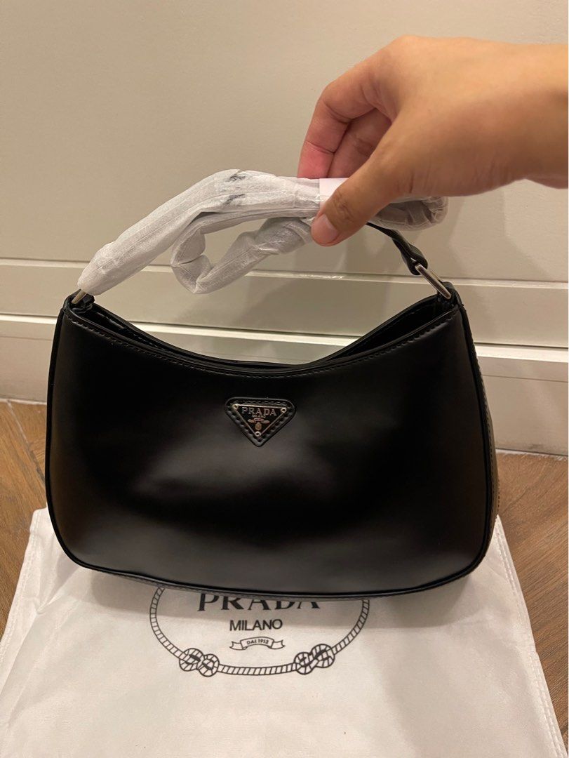 Prada hobo bag (Category: Luxury Bags & Wallets) located in Mandaluyong City. Submitted by soarphoenix2025 (Listing ID 1361378413, Image 3). Description: Prada Cleo hobo bag brand new Location: Mandaluyong.