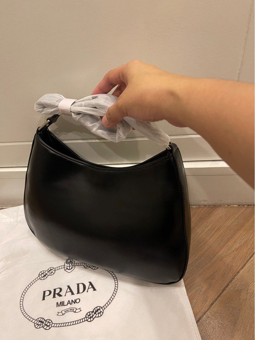 Prada hobo bag (Category: Luxury Bags & Wallets) located in Mandaluyong City. Submitted by soarphoenix2025 (Listing ID 1361378413, Image 2). Description: Prada Cleo hobo bag brand new Location: Mandaluyong.