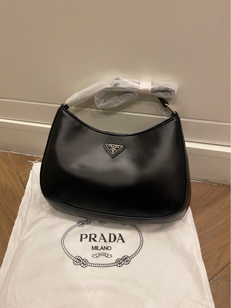 Prada hobo bag (Category: Luxury Bags & Wallets) located in Mandaluyong City. Submitted by soarphoenix2025 (Listing ID 1361378413, Image 1). Description: Prada Cleo hobo bag brand new Location: Mandaluyong.