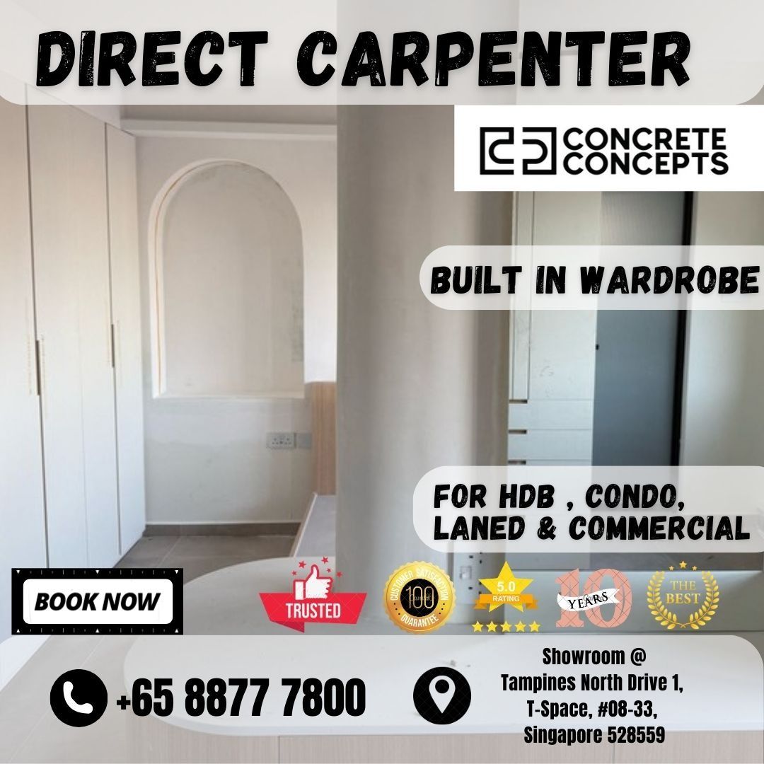 Professional Renovation Contractor | Carpentry | Custom Furniture | Hacking & Demolition | Tiling | Vinyl Flooring | Partition | False Ceiling | Electrical | Plumbing Services631092000112651112