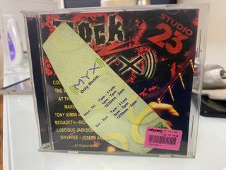 Rock (((MYX))) Studio 23 - RadioHead / MegaDeath / Coldplay - Philippines Original Music Album CD VG
