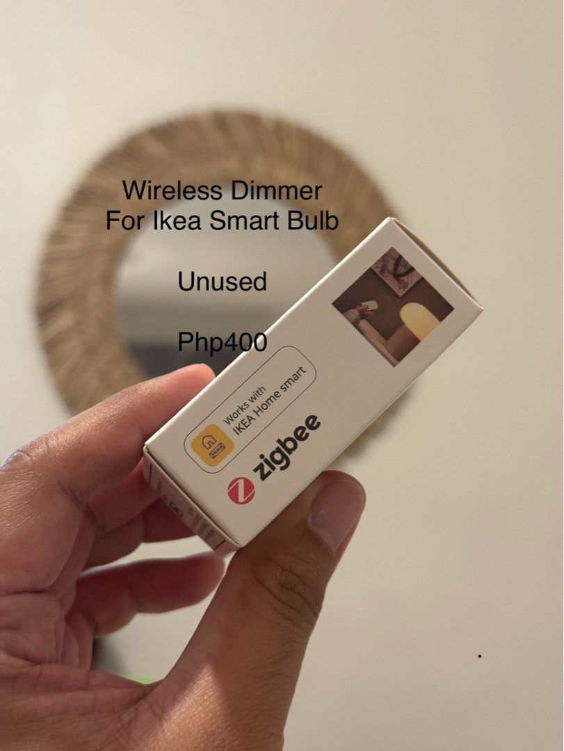 Rodret Dimmer (Category: Lighting) located in Navotas City. Submitted by msm_decants (Listing ID 1361362169, Image 2). Description: Never used. For Ikea smart bulb.