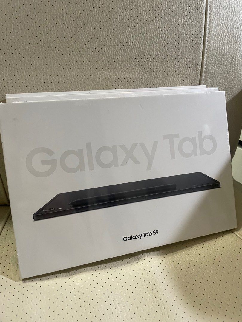 Samsung Galaxy Tab S9 (Category: Android) located in Quezon City. Submitted by wardrobebykeith (Listing ID 1361379656, Image 2). Description: Samsung Galaxy Tab S9 256gb WIFI brand new sealed 3 units available 2 graphite, 1 beige RFS: bought the wrong specs .