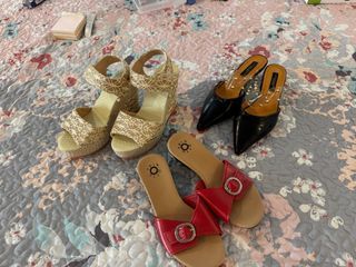 Size 5 footwear - 3 prs brand new for ₱1,200