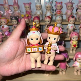 Sonny Angel Lop Ear Carousel + Pink Crown SET ONLY