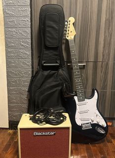 Squier Stratocaster + Blackstar Debut 15E Amplifier