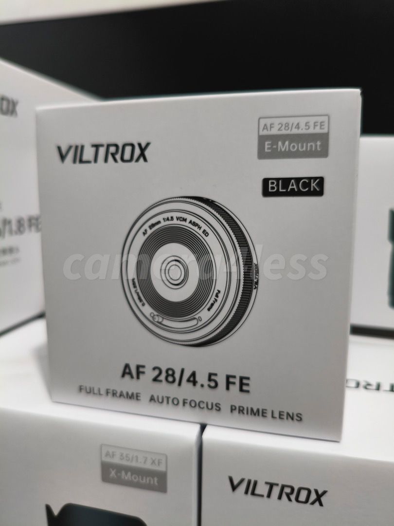 Vitrox lenses -brand new sealed (Category: Lens & Kits) located in Mandaluyong City. Submitted by cbawag (Listing ID 1361381067, Image 3). Description: Vitrox lenses available brand new w/ 1 yr warranty For Sony, Nikon and fuji mount Fullframe: Viltrox 16mm 1.8 - ₱28,990 Viltrox 20mm 2.8- ₱8,290 Viltrox 24mm 1.8 - ₱17,990 Viltrox 35mm 1.8 - ₱17,990 Viltrox 40mm 2.8- ₱8,290 Viltrox 50mm 1.8 - ₱17,990 Viltrox 85mm 1.8 - ₱20,990 Viltrox 135mm 1.8 - 