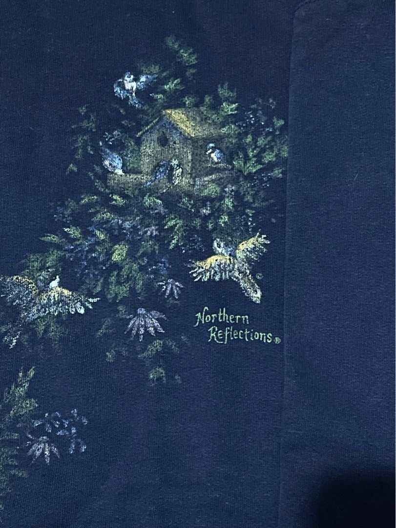 VNTG NORTHERN REFLECTIONS SWEATER (Category: Sleep and Loungewear) located in Manila. Submitted by COMFYTS (Listing ID 1361357982, Image 2). Description: VNTG NORTHERN REFLECTIONS SWEATER FITS LARGE WMNS 350 + sf PM FOR MORE INFO.