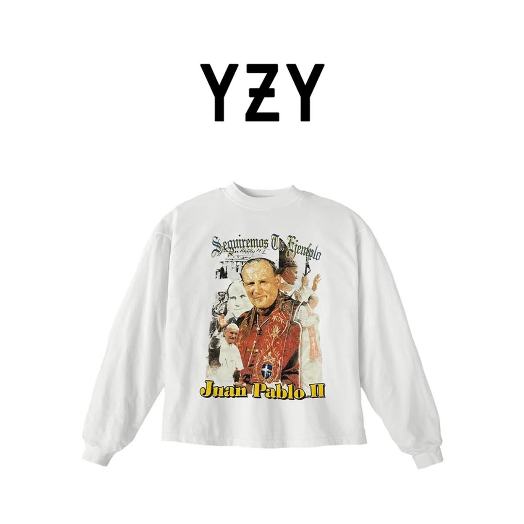 Yzy white lives matter Tシャツ　サイズ1 YEEZY / WHite Lives Matter Longsleeve Tee 