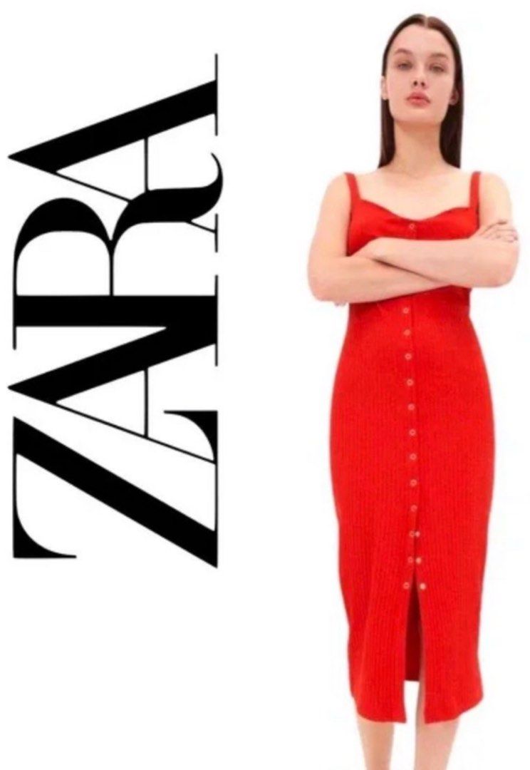 Zara Ribbed Midi Dress (Category: Dresses) located in Cebu City. Submitted by vanitygurl (Listing ID 1361471025, Image 1). Description: .