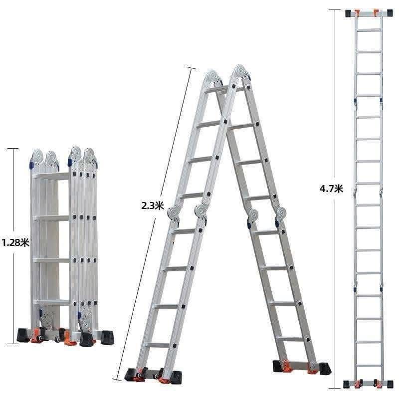 16ft foldable ladder (Category: Ladders & Steps) located in Manila. Submitted by dolorchris69891 (Listing ID 1362877895, Image 1). Description: 16ft foldable ladder.