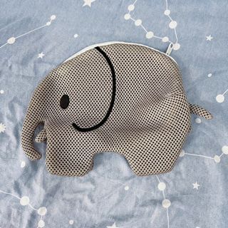 Miffy Elephant Laundry Net Bag Aipuranningu Grey Cute Kids アイプランニング