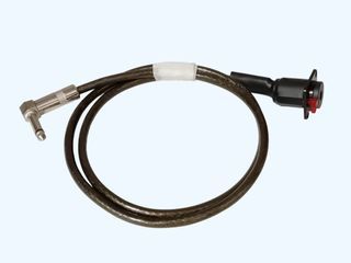 6.35mm (RIGHT ANGLE) MALE TS MONO to PL55 FEMALE CHASSIS, BEST FOR MICROPHONE INPUT FOR VIDEOKE