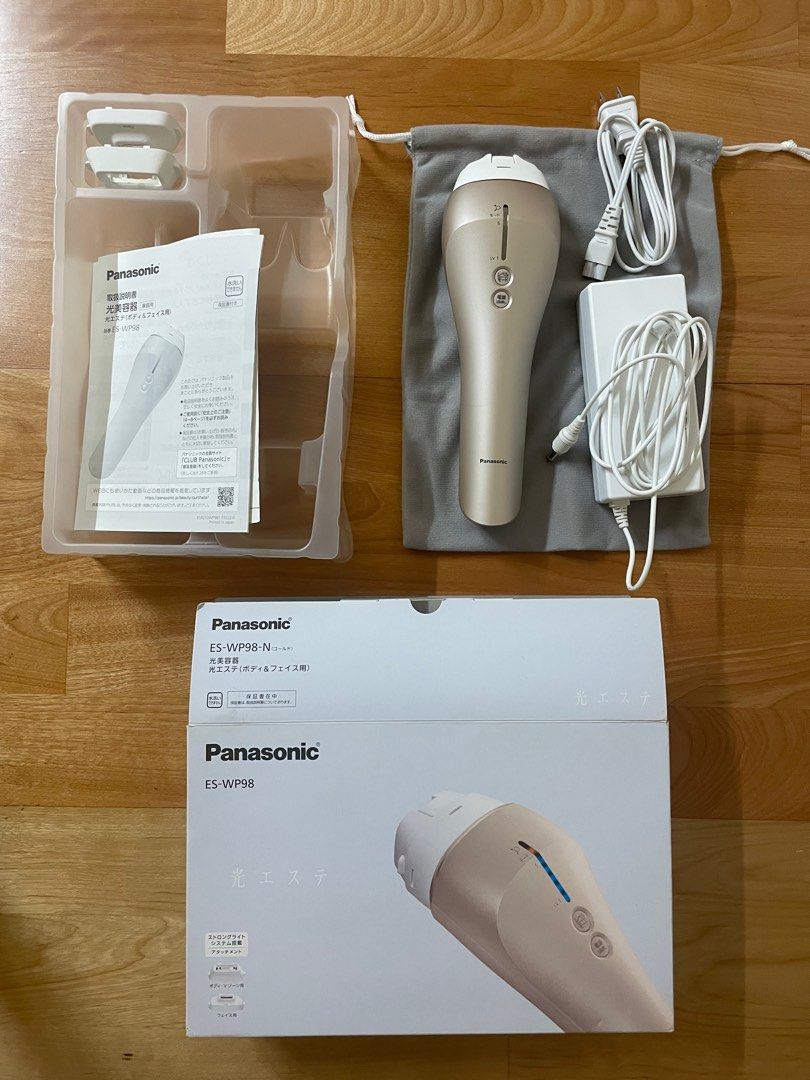 近全新Panasonic Es-wp98 家用光學除毛儀, 香水、美妝、保養 近全新Panasonic Es-wp98 家用光學除毛儀, 香水、美妝、保養