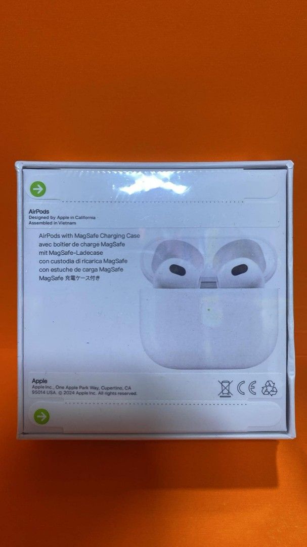Airpods gen 3 (Category: Headphones & Headsets) located in Manila. Submitted by milasgadgetph (Listing ID 1362792291, Image 2). Description: .
