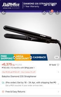 Babyliss Hair Iron