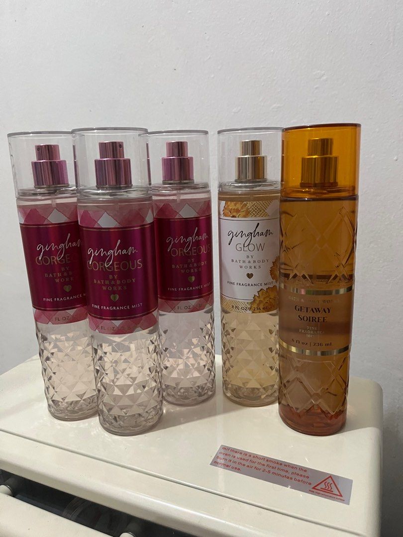Bath & Body Works Mists from USA 🇺🇸 (Category: Fragrance & Deodorants) located in Bulacan. Submitted by wolfhards (Listing ID 1362944739, Image 3). Description: Direct from 🇺🇸 530 each Must take 2 or more(for meet up) •Condition: brand new, unsused WYSIWYG (What you see is what you get) •RFS: Need space; I don’t use them. Padala ng kamag-anak. •Priority goes to whoever pays first if multiple buyers inquire at the same time. •NO RUSH SHIPPING: