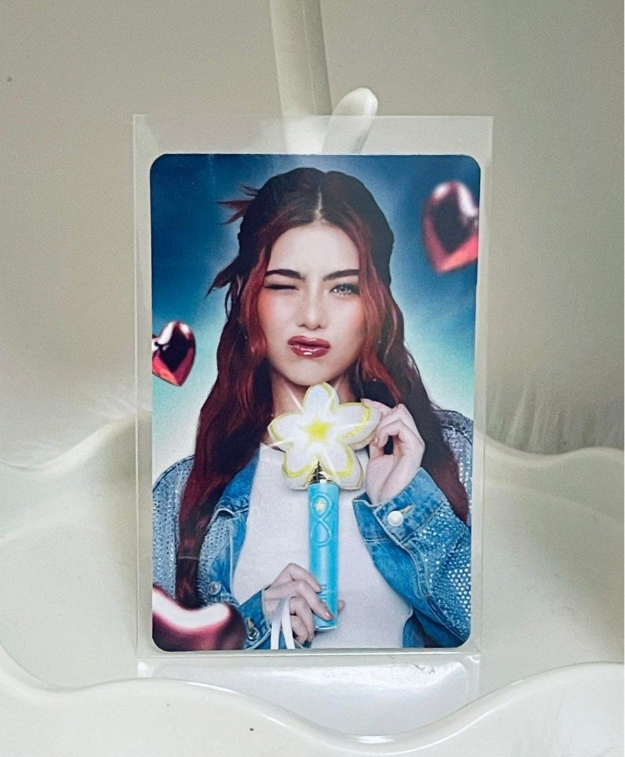BINI lightstick photocard OFFICIAL (Category: K-Wave Merchandise) located in Manila. Submitted by fleurrxia (Listing ID 1362948366, Image 1). Description: ₱60 each 🩷 JHOANNA MALOI GWEN SOLD MIKHA ❌ .
