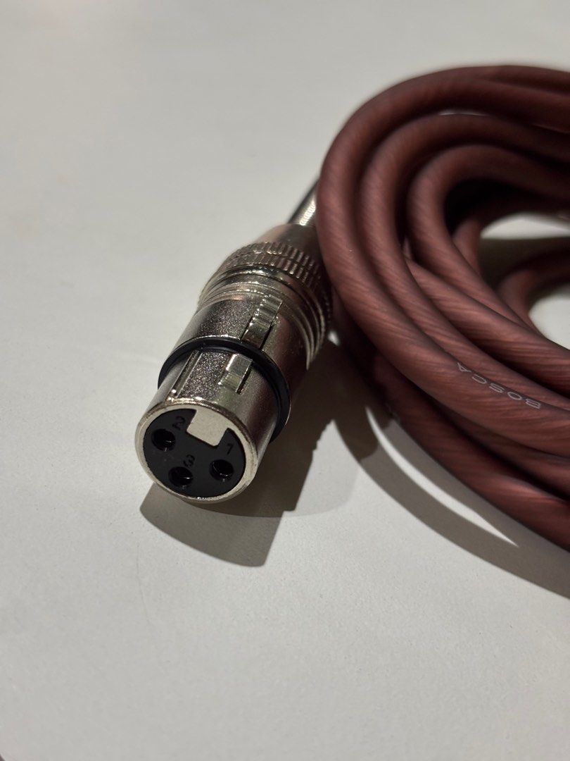BOSCA Professional microphone cable XLR 3-pin 5M (Category: Microphones) located in Marikina City. Submitted by jinellegan (Listing ID 1362871212, Image 2). Description: .