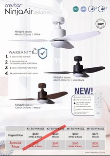 Ceiling & Corner Fans Collection item 2
