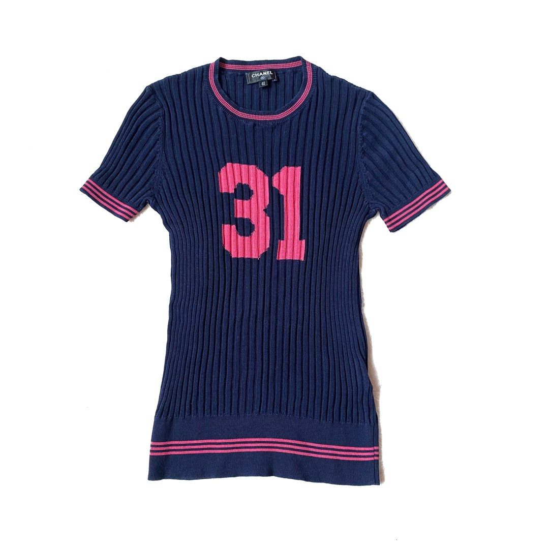 💫Chanel 31 Knitted Top (Category: Shirts) located in Manila. Submitted by yourdaily_obsessions (Listing ID 1362944003, Image 1). Description: Item: CHANEL •Size 40 on tag •fits small-med As new!💯 - Notes before making an offer❗️ •Photos are provided for self authentication. •Bogus/irresponsible buyer auto blocked •Check details first, to see minimal flaw/issue if any. •Payment First. No payment, no reservation. •Mine now, pay now. Pay now, ship