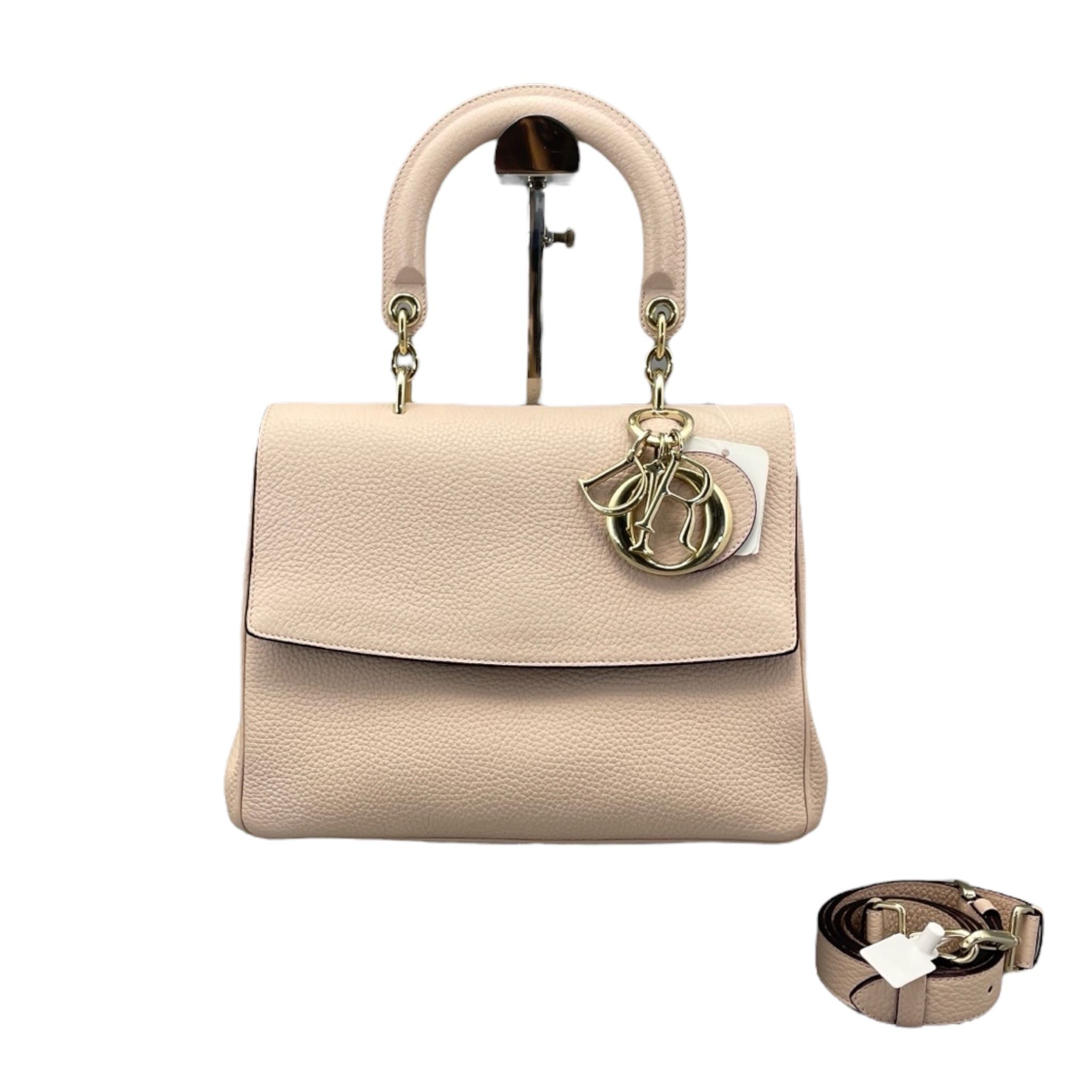 Dior BeDior Top Handle Bag in Pink GHW, Luxury, Bags & Wallets on Carousell