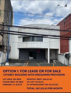 For LEASE/SALE: Commercial Property Opportunities in Pasig City