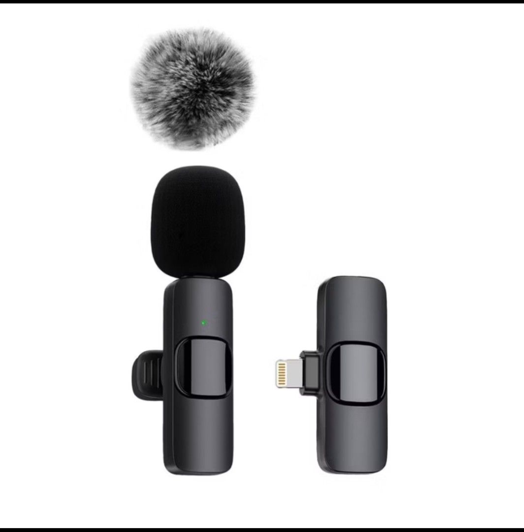 [FREE DELIVERY] Lavalier Wireless Mini Microphone Audio Recording (Category: Microphones) located in Singapore. Submitted by fartsmella (Listing ID 1362974102, Image 3). Description: Free delivery🚚✅ buy two for $25 ⚪Two Variations: - Type C - Lightning ✅How to Buy: 1) Place an order and pay through paynow 2) Message what colour and quantity you want 3) Message your address 4) Will deliver to you in 3-5 days ⚪Features: 1.9 ms ultra-low latency,20