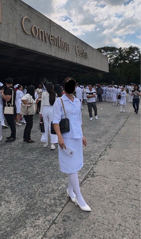 Gala uniform for nurses oath taking (Category: Sets or Coordinates) located in San Juan, Ilocos Sur. Submitted by khywcsmr76 (Listing ID 1356833238, Image 2). Description: Bust size- 32 Waist- 27 Height ko po is 5’3 Wt: 53kg.