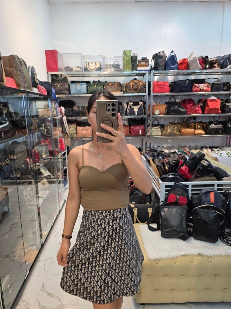 😱Legit💯C Dior Skirt (Category: Luxury Apparel) located in General Santos City (Dadiangas). Submitted by braverabbit.67 (Listing ID 1362892740, Image 3). Description: Christian Dior Skirt Small to medium size 📌in verygood condition ~ORIG/Authentic💯✅.