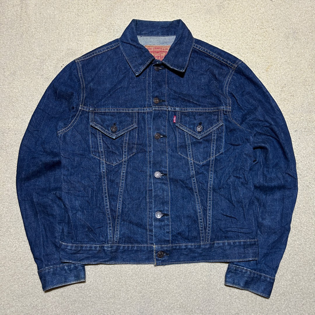 VTG ORIGINAL USA CIRCA 1970 LEVIS BIG E TYPE 3 TRUCKER DENIM JACKET MOD M 40”