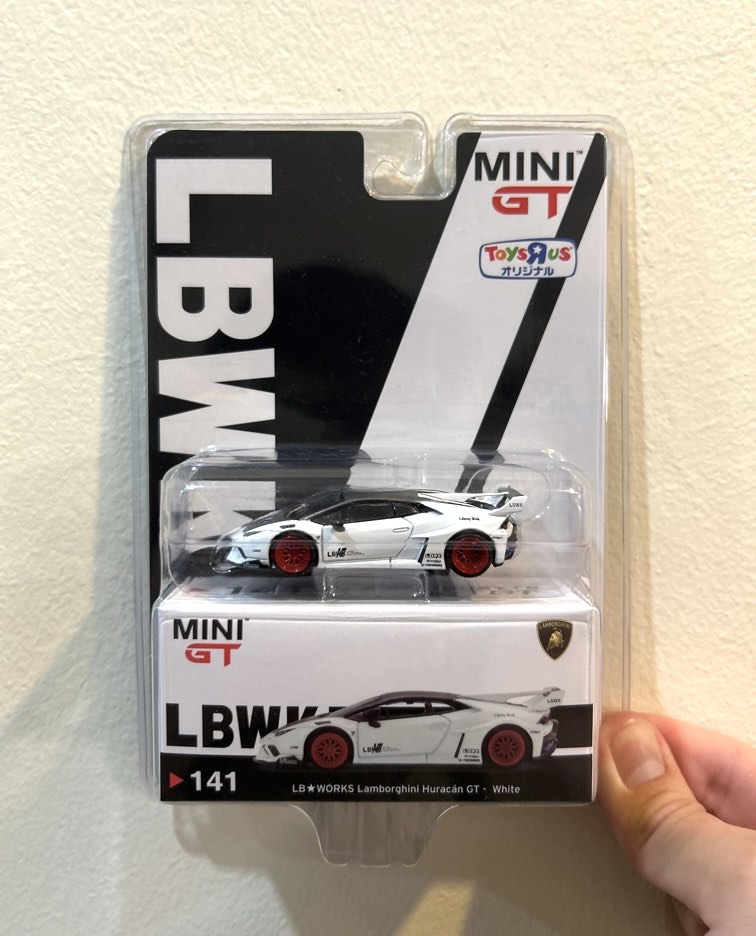 Mini GT Lamborghini LBWK LB Works Lamborghini Huracan GT #141 Toysrus ...