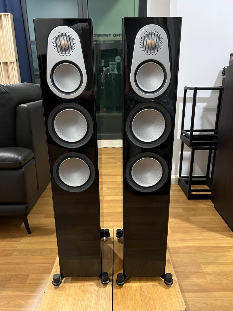 Monitor Audio Silver 300 6G Floorstanding Speakers, Audio, Soundbars ...