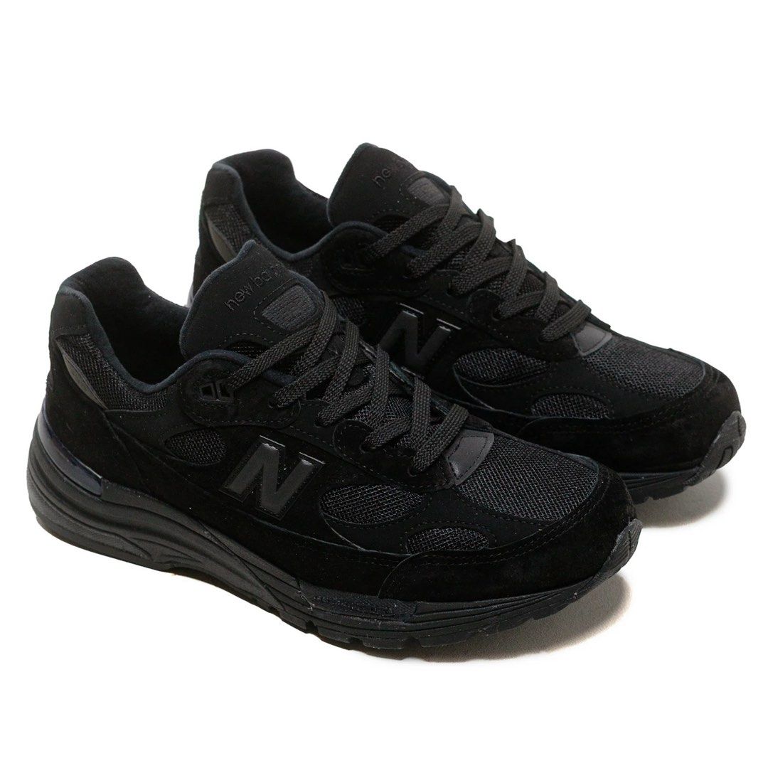 New Balance U992TB Triple Black 992 U992 992TB USA, 男裝, 鞋 New Balance U992TB Triple Black 992 U992 992TB USA, 男裝, 鞋