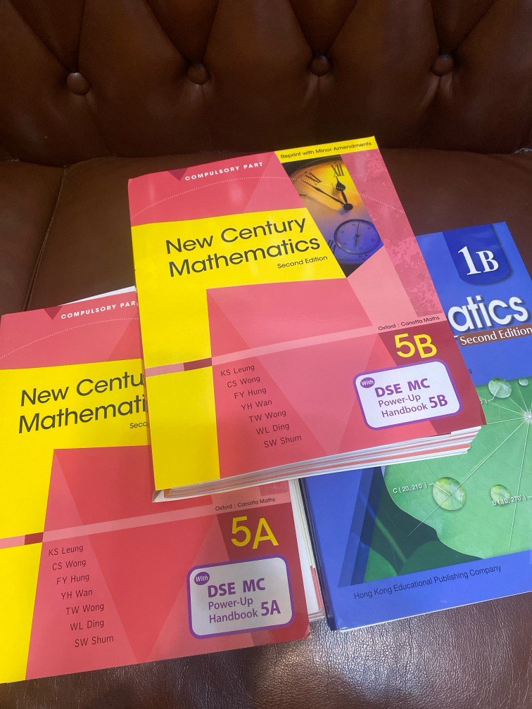 New Century Mathematics 數學教科書, 興趣及遊戲, 書本 & 文具, 教科書 - Carousell