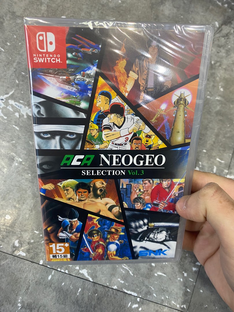 ACA NEOGEO Selection Vol. 3 + Vol. 4 Bundle For Nintendo Switch