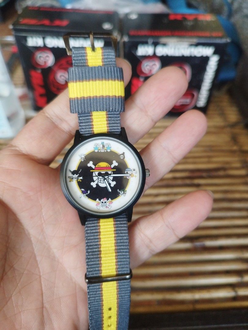 One piece watch (Category: Men's Watches) located in Marikina City. Submitted by chadxiii (Listing ID 1362888250, Image 1). Description: one piece watch gcash payments location marikina lalamove or jnt.