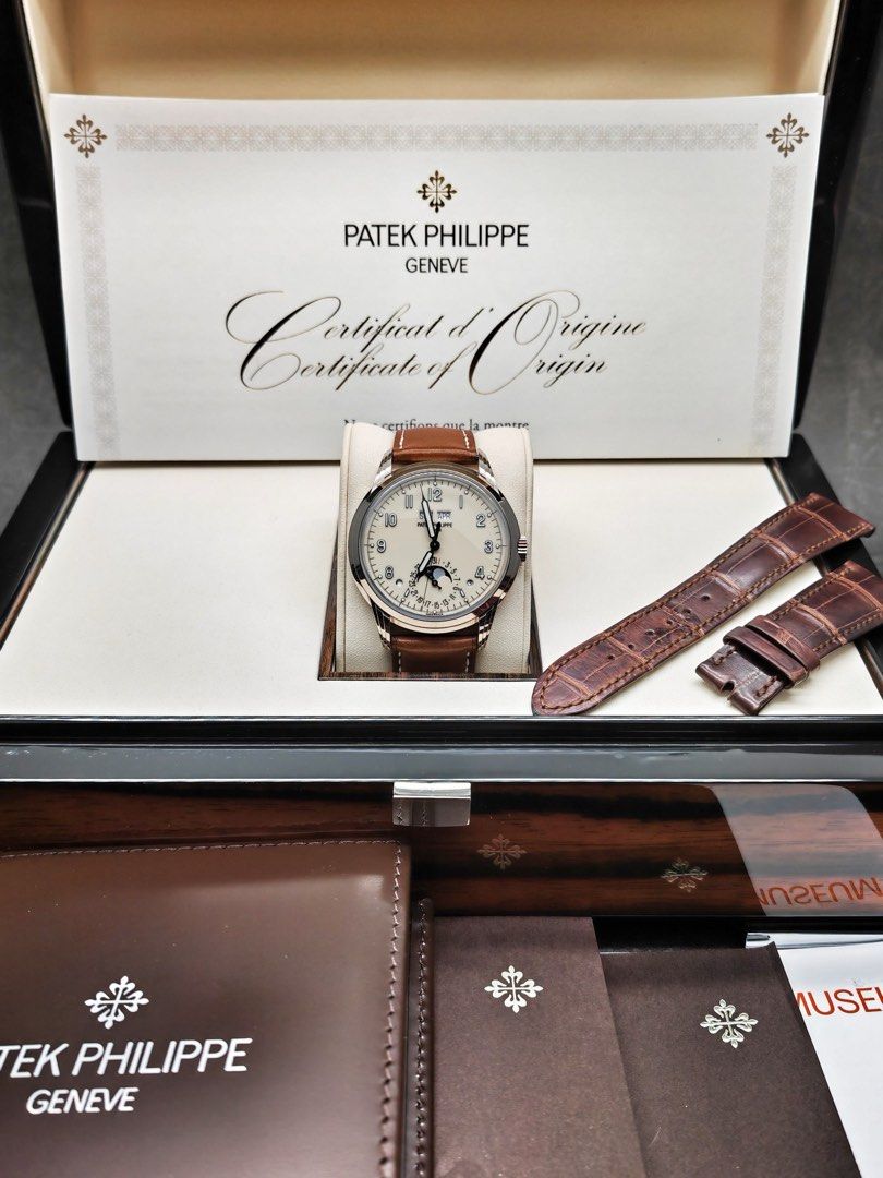 Patek Philippe Super Complex Function Chronograph 5320G-001 (2021) (Category: Watches) located in Singapore. Submitted by b.gachun (Listing ID 1362888080, Image 2). Description: Patek Philippe Super Complex Function Chronograph 5320G-001 (2021) Box, warranty card, pen, complete.