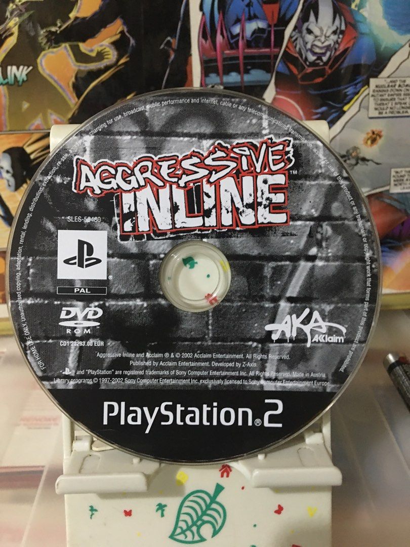PlayStation 2 [PS2] PAL Aggressive Inline, Video Gaming, Video Games ...