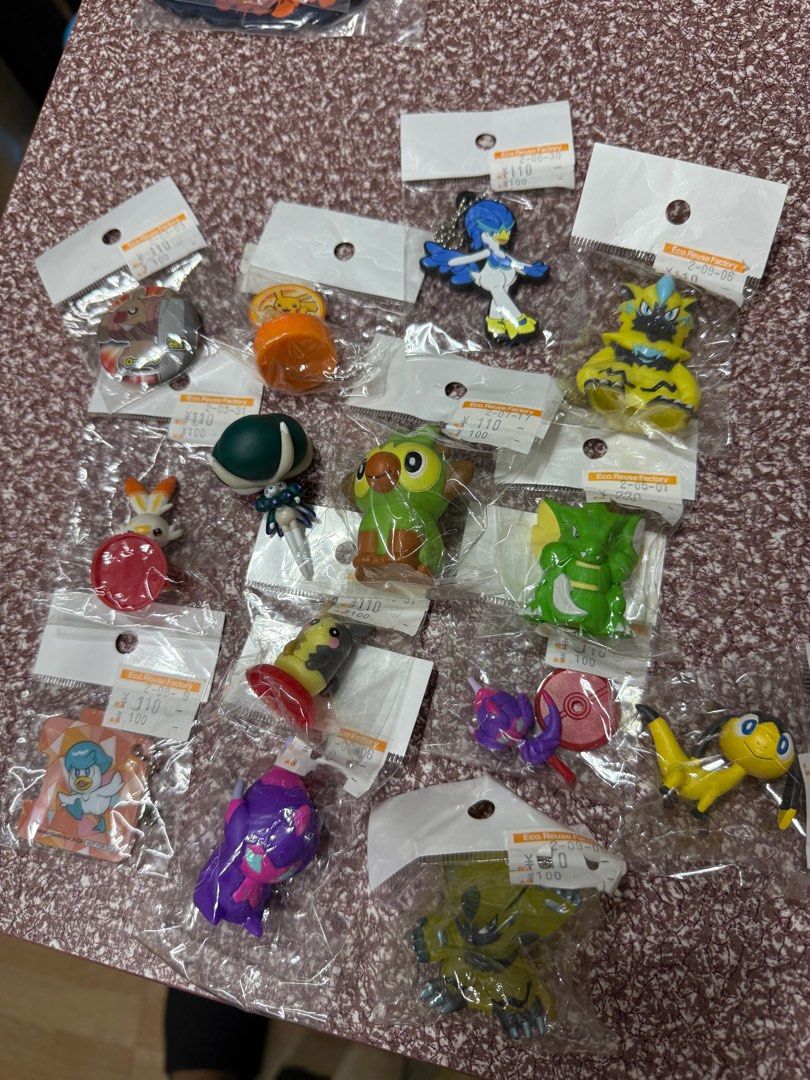 Pokemon Toys and keychain (Category: Character Goods) located in Rizal. Submitted by sefiroth (Listing ID 1362924123, Image 1). Description: Pokemon Keychain Finger puppet Display Toy 50 each *Calyrex no stand Loc Cainta Rizal Helioptile SOLD Calyrex SOLD .